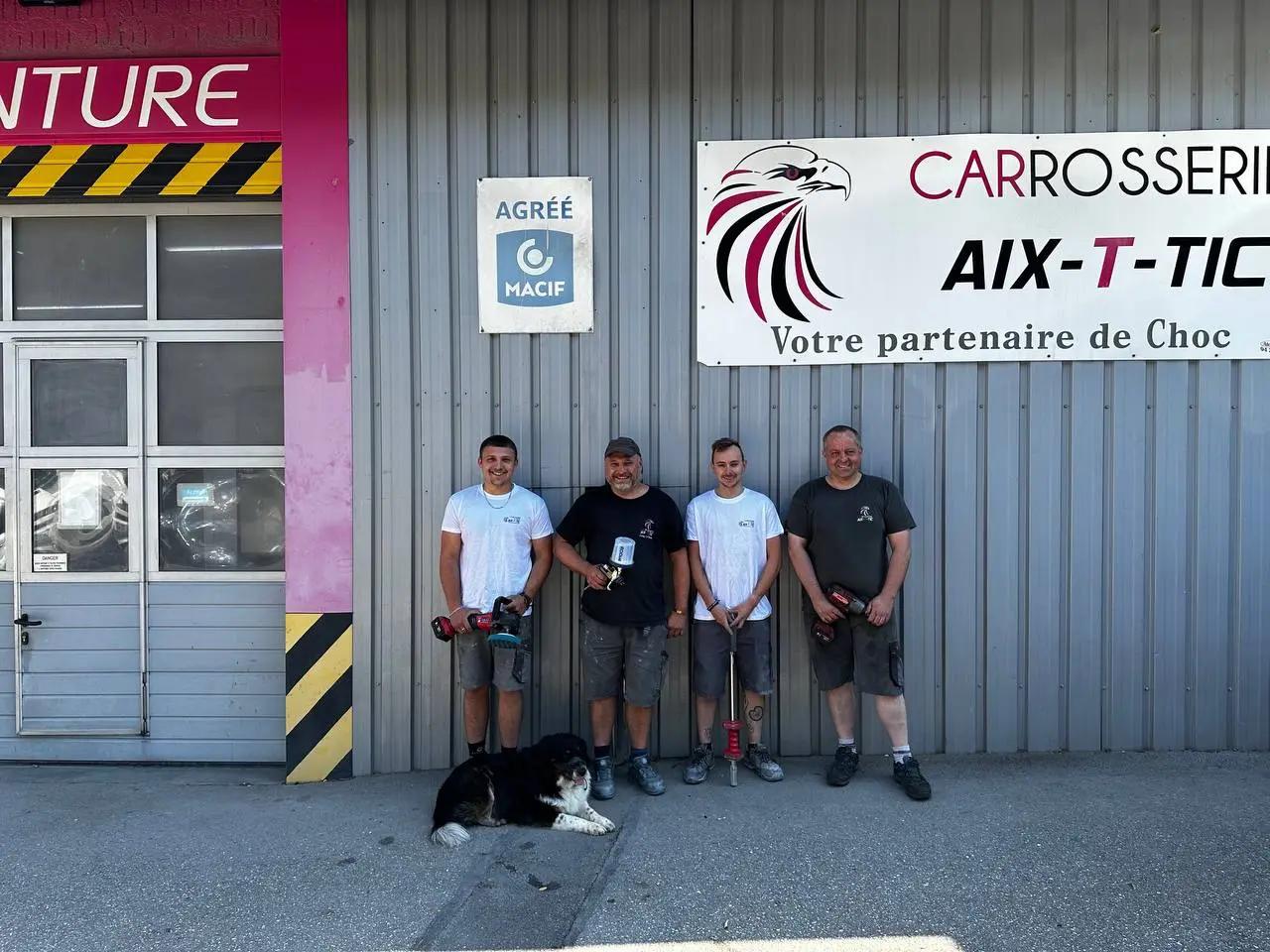 Atelier de carrosserie AIX-T-TIC à Aix-les-Bains